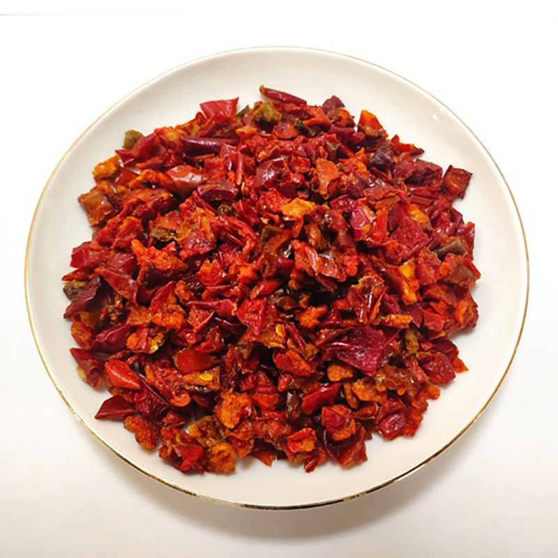 dehydrated red bell pepper